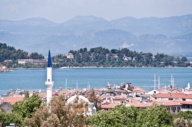 fethiye view with sea