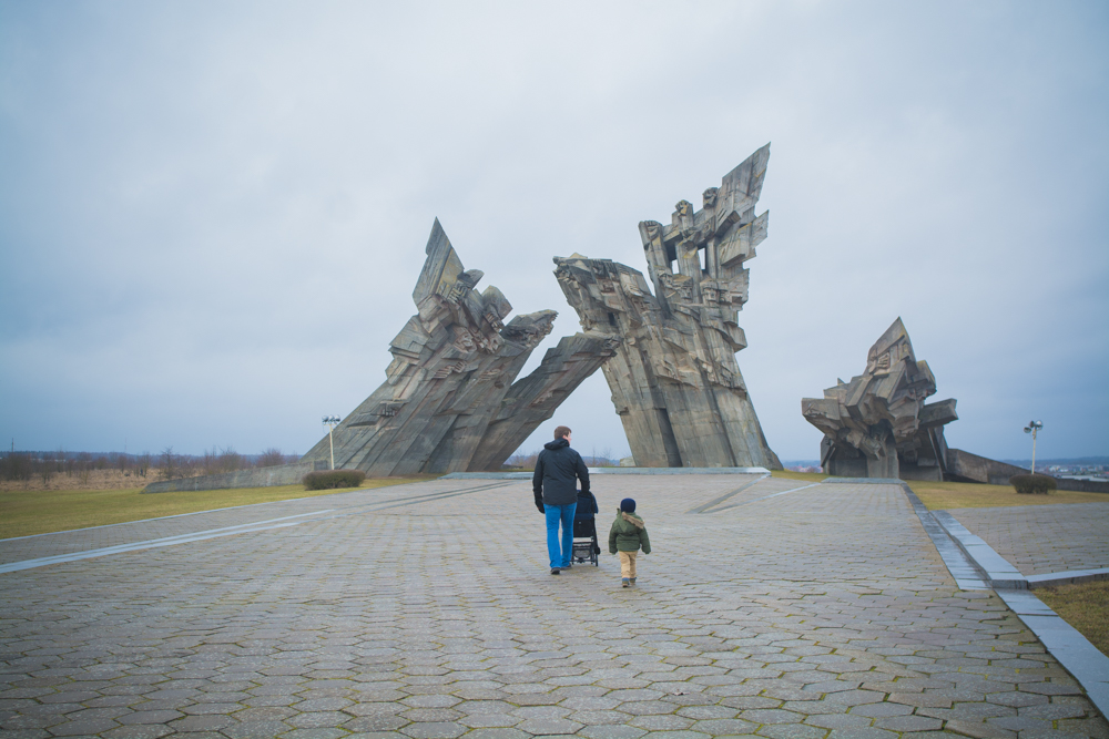 Kaunas, Lithuania: a frozen castle and a memorial for hope